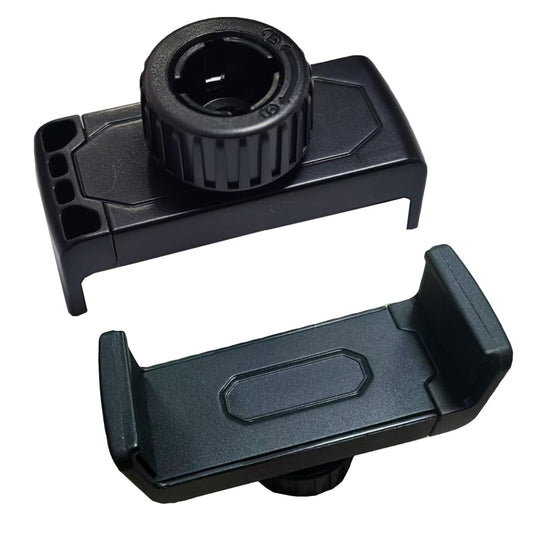 RecDec 2 Pack Phone Holder Mount Clamp Replacement with 17mm Ball Head Joint Socket Phone Clip Bracket for Selfie Ring Light Tripod Stand Air Vent Car
