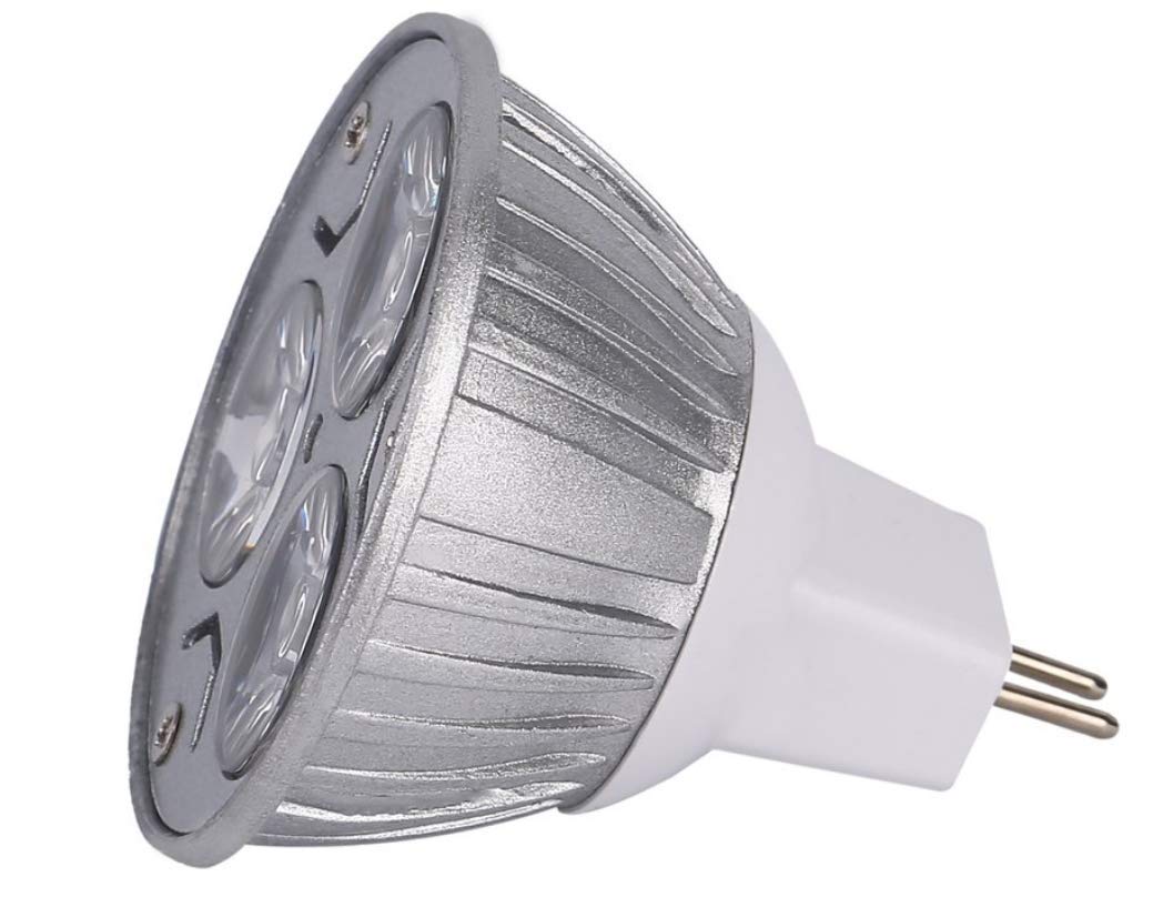 MR16 3W LED Bulbs MR16 3W 12V Warm White 2700K Not Dimmable 60 Degree Beam Angle LED Spotlight Bulbs for Landscape Recessed Lighting,35W Halogen Bulbs