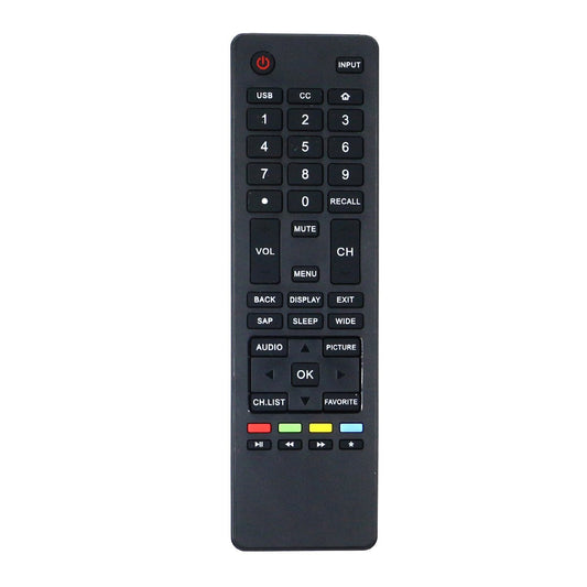 HTR-A18M Replaced Remote fit for Haier TV 32D3000 LE32M600M20 LE32F32200 LE24M600M80 LE24F33800 LE32M600M80 LE58F3281 LE39F32800 LE39M600M80 40D3500M