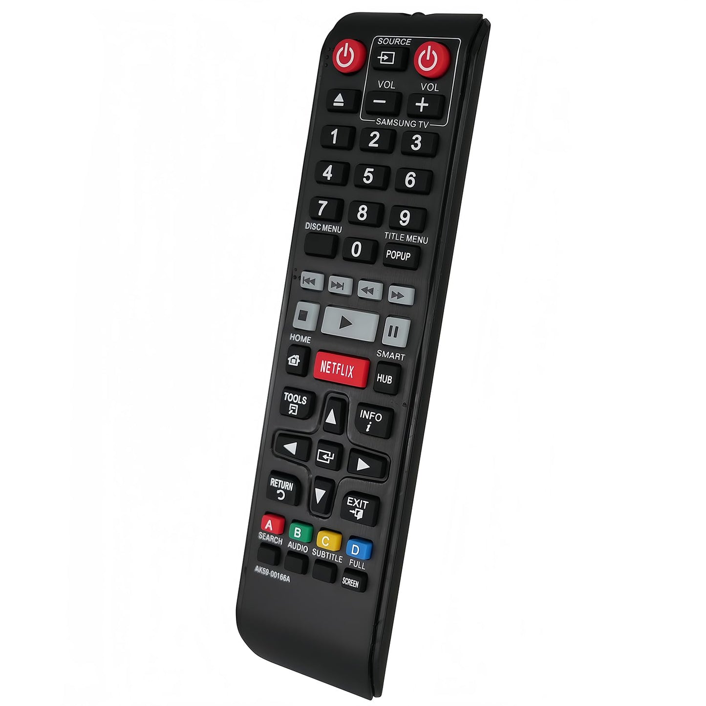 Replacement Remote Control AK59-00166A for Samsung Blu-ray Disc Player BD-FM59 BD-FM59C BD-F5900 BD-F7500 BD-FM59/ZA BD-FM59C/ZA BDFM59 BDFM59C