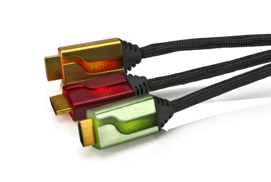 PDP Câble HDMI Afterglow Triple 180m - Rouge/Orange/Vert