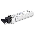 10G SFP+ Module, 10GBASE-SR 850nm 300M DDM Multimode LC SFP+ to Ethernet Port Transceiver for Intel E10GSFPSR, Fortinet, Ubiquiti, Mikrotik, D-Link