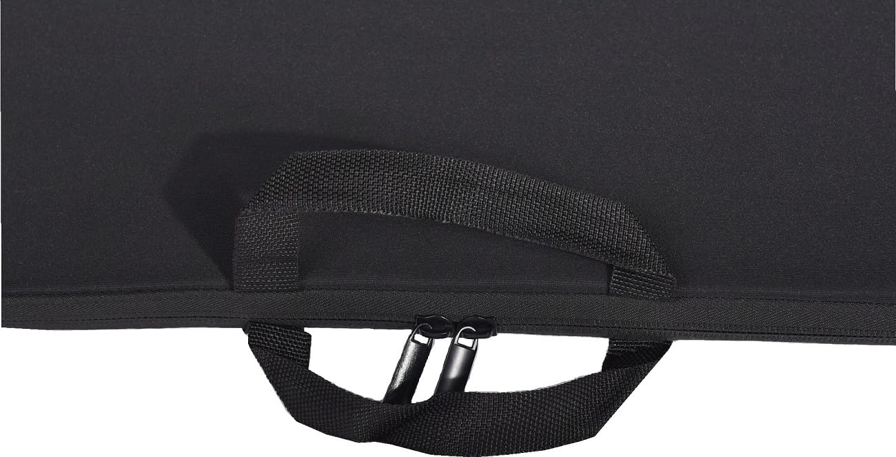 Portable Shockproof Dustproof Neoprene Keyboard and Mouse Case Bag, Perfect for Logitech MK570/MK550 Wireless Wave K350 Keyboard and Mouse Combo