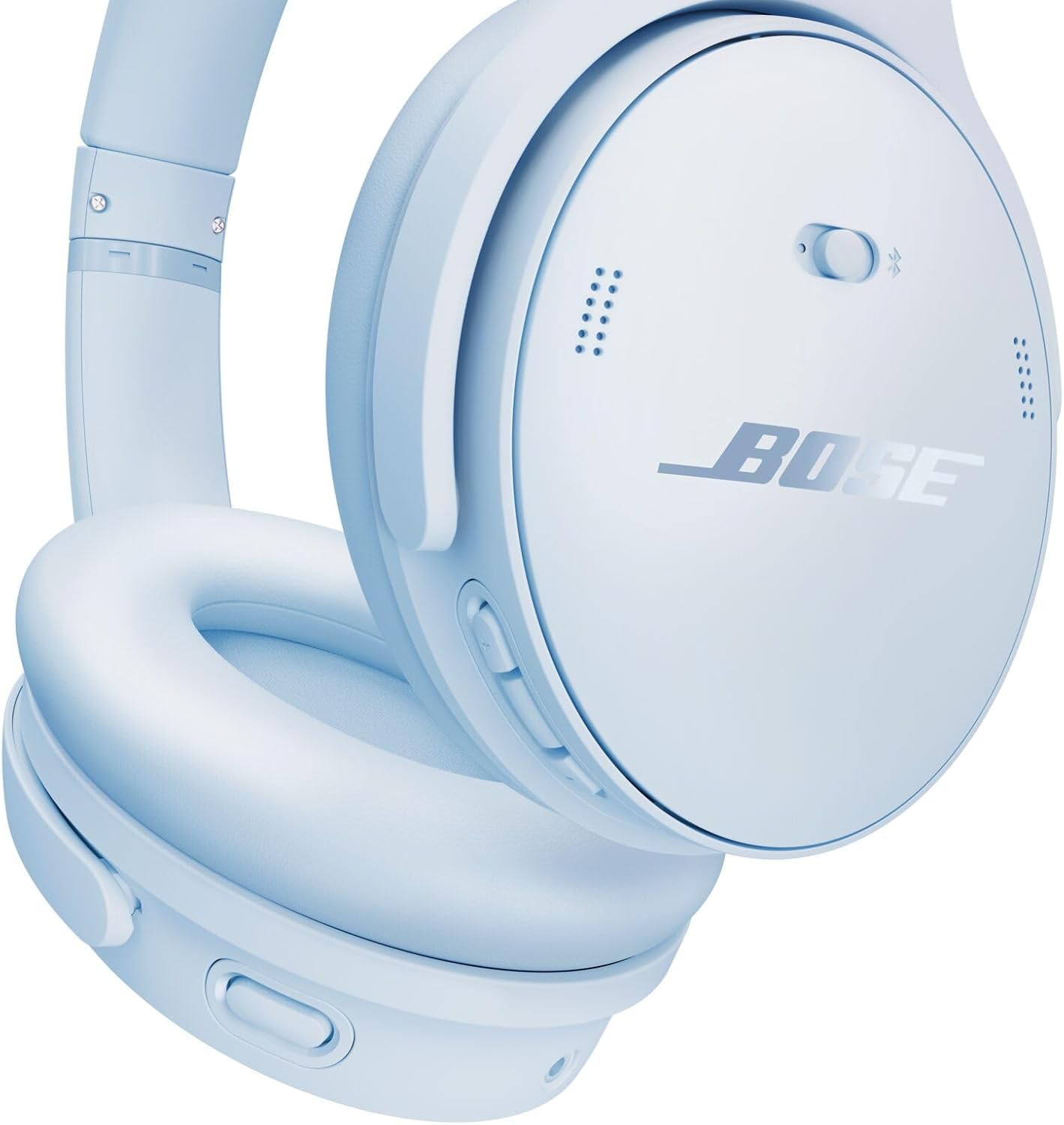 Bose QuietComfort Headphones Bundle with Fast Charger - Wireless Bluetooth Over-Ear Noise Cancelling Headphones with Mic, USB-C Charging, Deep Bass