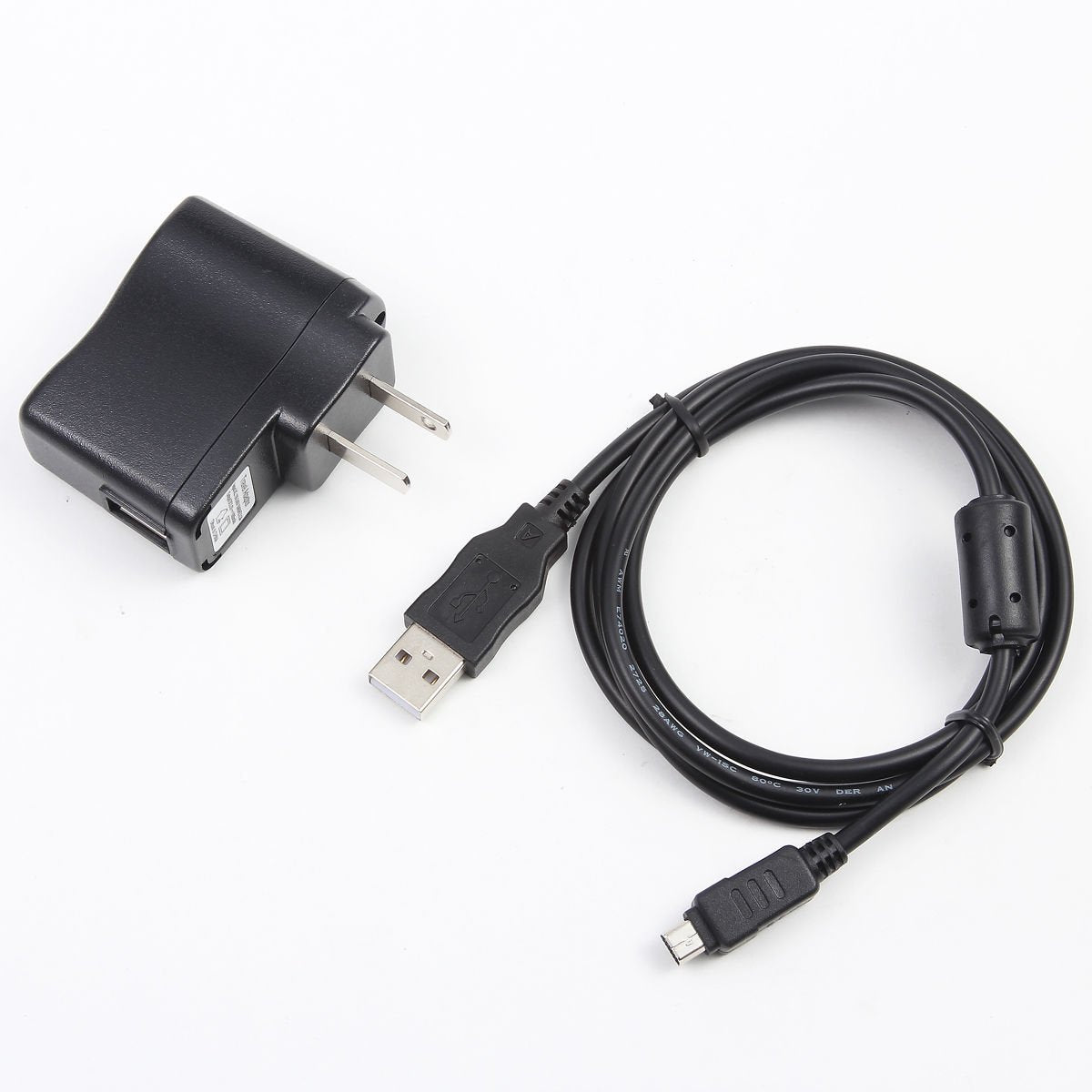 in-Camera Wall Battery Power Charger AC Adapter Cord for Olympus SZ-10 / SZ10