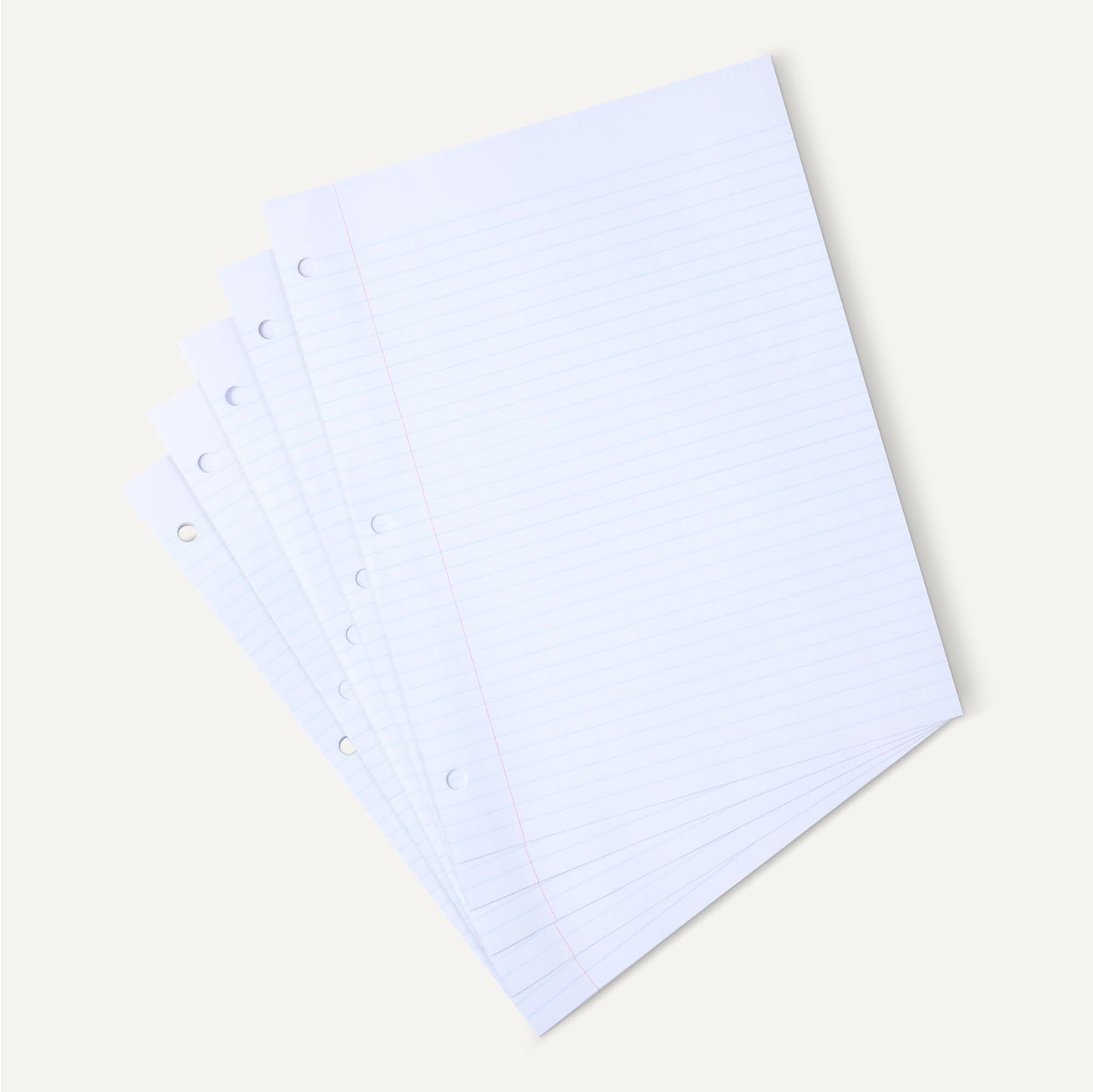 Amazon Basics Loose Leaf Paper, College Ruled Reinforced, 150 Sheets, 11" x 8.5", White, No Binding