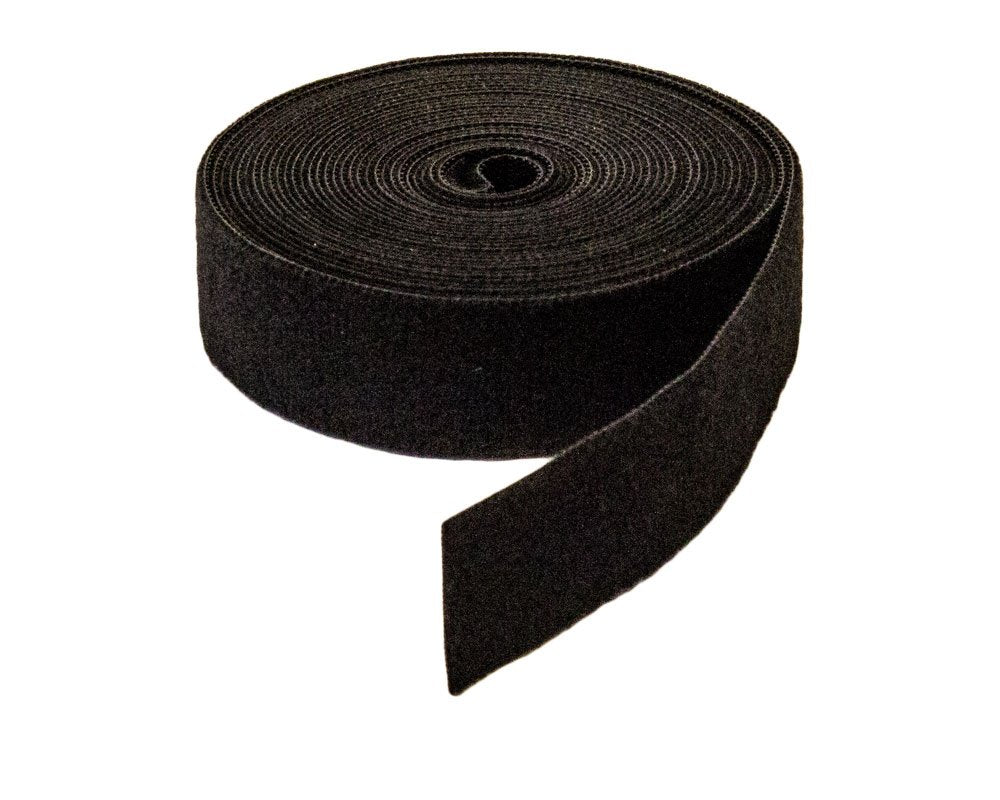 NavePoint 1 Inch Roll Hook and Loop Reusable Cable Ties Wraps Straps - 5M 15ft 2-Pack