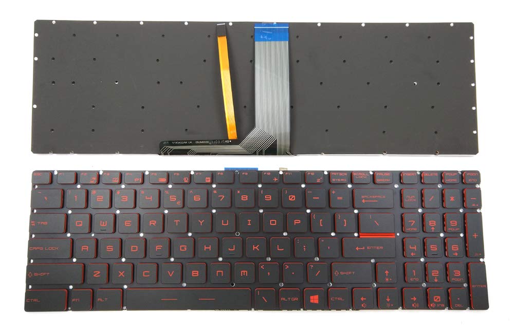 Replacement Backlit Keyboard for MSI GL62 GL63 GL72 GL72M GL72VR GL73 GV62 GV72