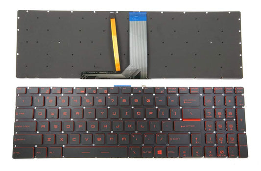 Replacement Backlit Keyboard for MSI GL62 GL63 GL72 GL72M GL72VR GL73 GV62 GV72