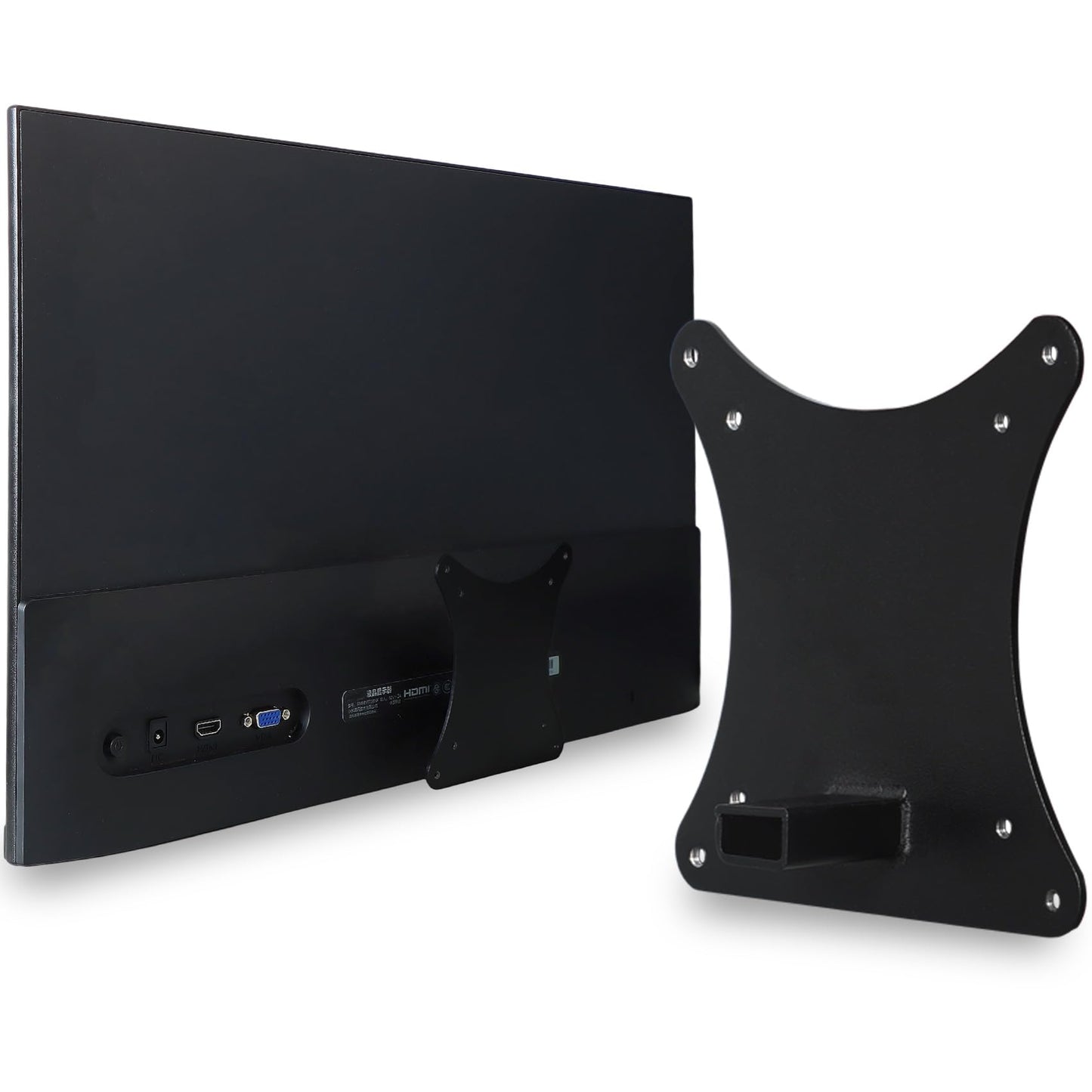 Yunquehe G24 Vesa adapter Compatible with Xiaomi mi 23.8" monitor?Fits A24 ,G24 ,1C,1A,RMMNT238NF?-Mount Bracket for VESA 75x75 to 100x100 Monitor