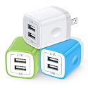 Plug USB Wall Adapter,USB Charger Box Fast Charging Block Cube,5V/2.1A Universal Power Adapter Travel Brick Base Compatible for Samusng Galaxy S26