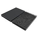 Awxlumv Aluminum Large Heatsink 5.9 x 3.6 x 0.59 Inch /150 x 93x 15 mm Black Heat Sinks Fins for Cooler RTX 3090 3080 ti Backplate PCB LED Motherboard