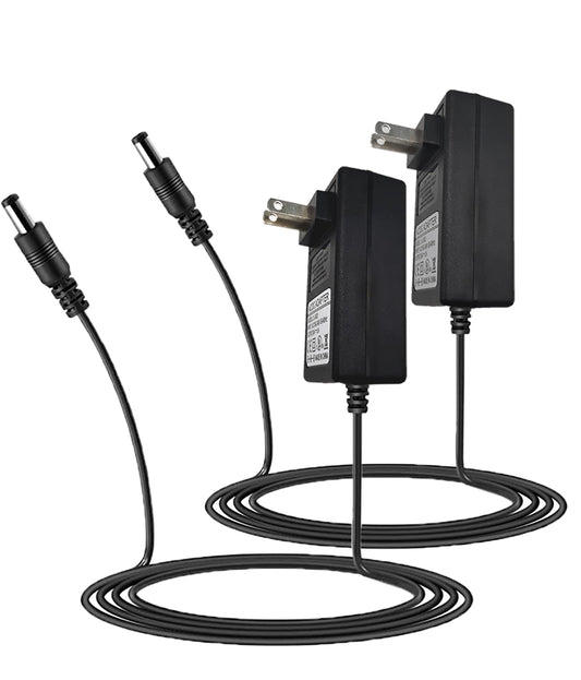 2 Pack HZHFCB 24V Power Supply Adapter 24 Volt 2A Power Supply AC to DC Converter Transformer Input AC 100-240V 50-60Hz and Output DC 24V…