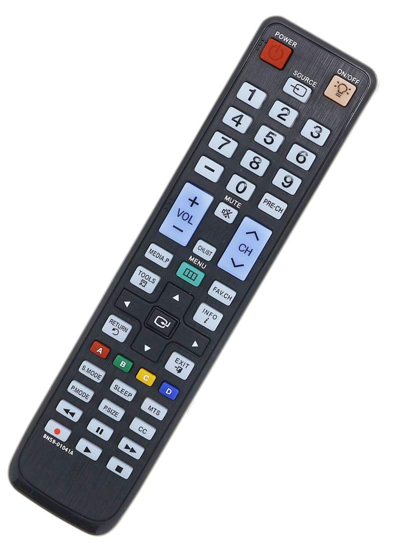 New BN59-01041A Remote Control Replaced for Samsung HD Smart LED/LCD TV (Model: BN5901041A)