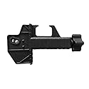AdirPro Laser Detector Mounting Clamp for LD-8 & LDG-8 | Built-In Bubble Level | Adjustable Clamp Compatible with Prism Poles, Grade Rods & Tripods