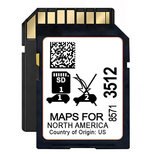 85713512 Latest Version Navigation SD Card Fits 2019-2024 Enclave Encore Envision CT4 CT5 XT6 Escalade Camaro Colorado Corvette Silverado Suburban