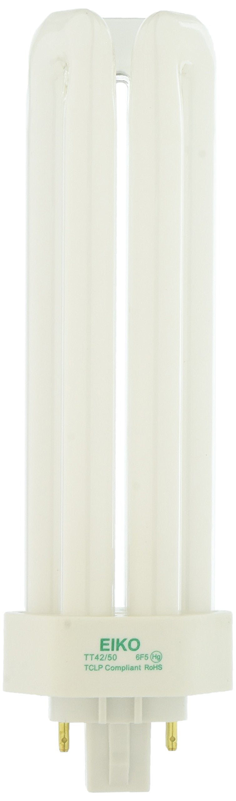Eiko TT42/50 42W Triple-Tube 5000K GX24q-4 Base Fluorescent Halogen Bulbs