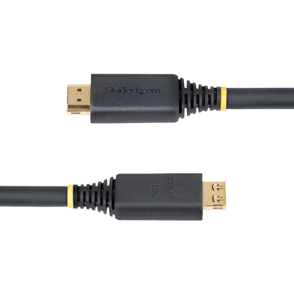 StarTech 35ft Active HDMI Cable with Gripping Connectors, 4K 60Hz