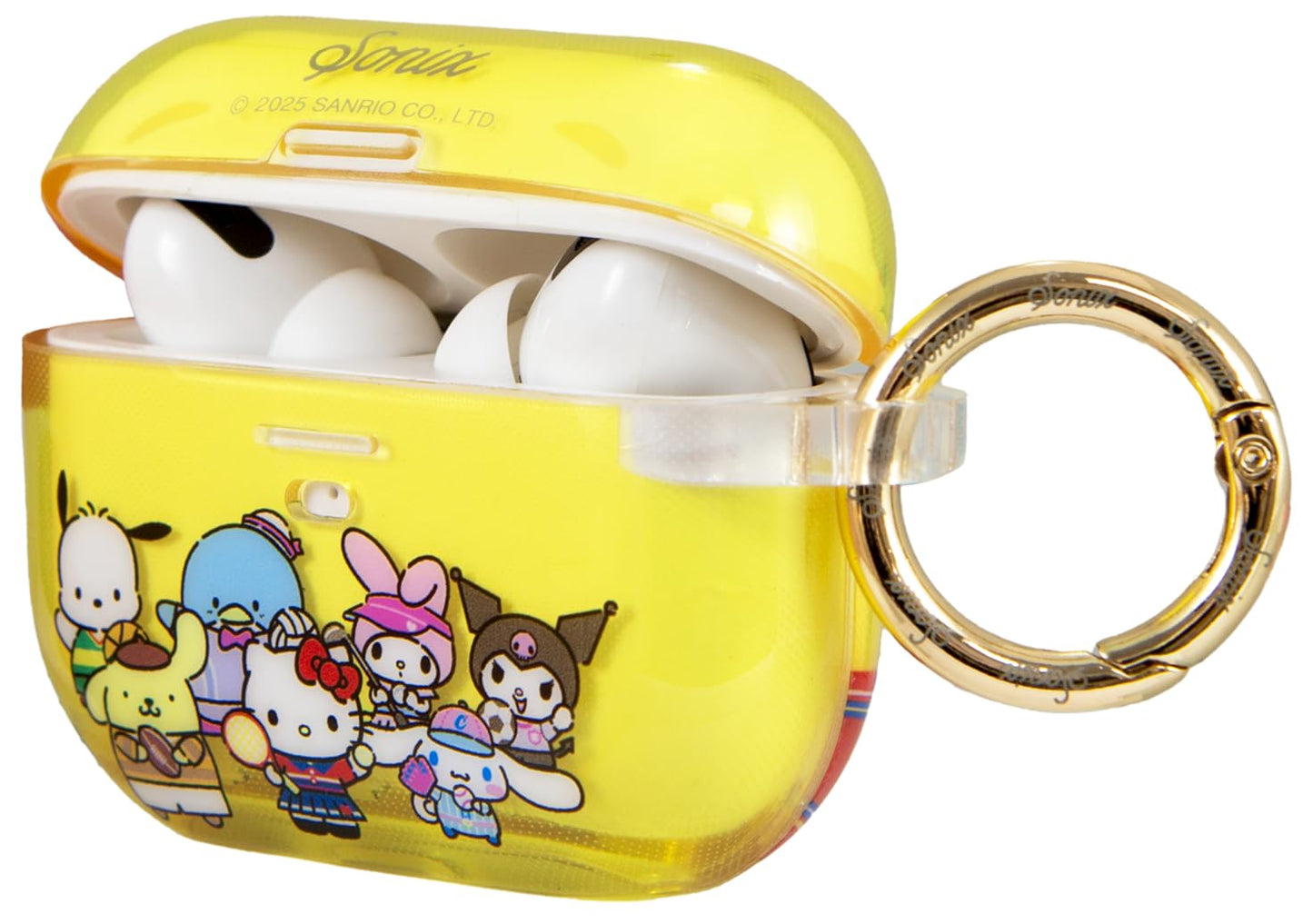 Sonix x Sanrio Case for AirPods Pro 2 & Pro 1 (1st/2nd Gen) - Hard Shell Cover with Keychain, Wireless Charging | Hello Kitty & Friends Sports