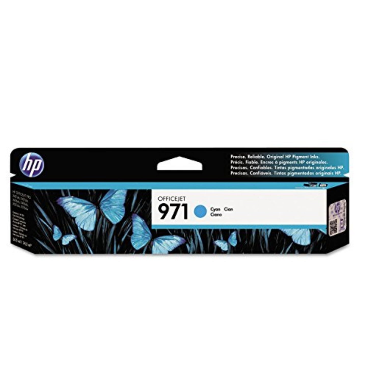 HP 971 | PageWide Cartridge | Cyan | Works OfficeJet Pro X451, X476, X551, X576 | CN622AM
