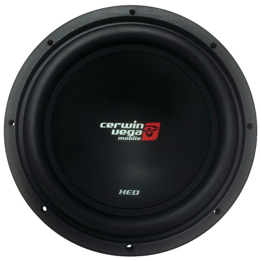 CERWIN-VEGA MOBILE XED12 XED SVC 4ohm Subwoofer (12, 1,000 Watts) - ONE YEAR