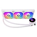 Thermalright Frozen Magic 360 White ARGB V2 CPU Aio Cooler, Double High-Performance PWM Fans with 1600RPM, for Intel LGA1150/1151//1200/2011