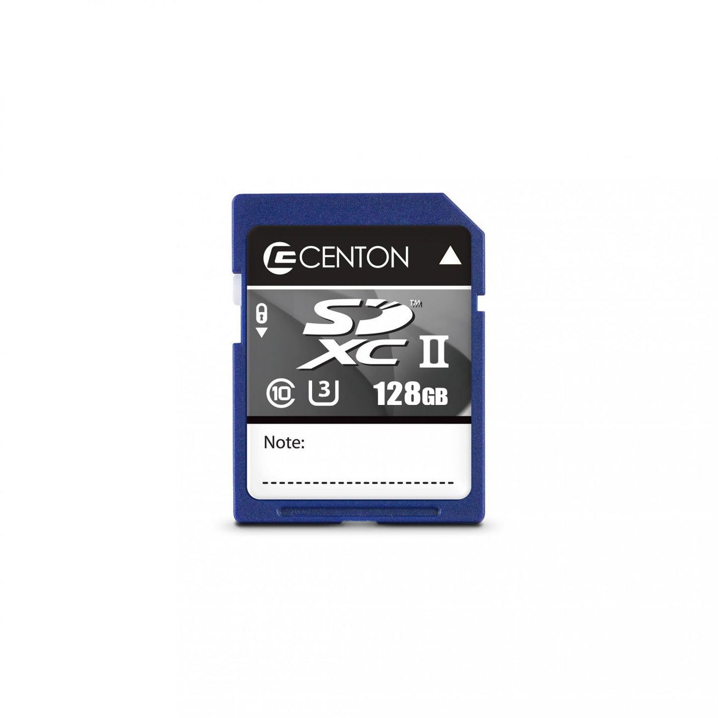 Centon SD UHS-II / V90 / U3 / Class 10 Flash Memory Card 128GB x 1, (S1-SDXUII-128G)