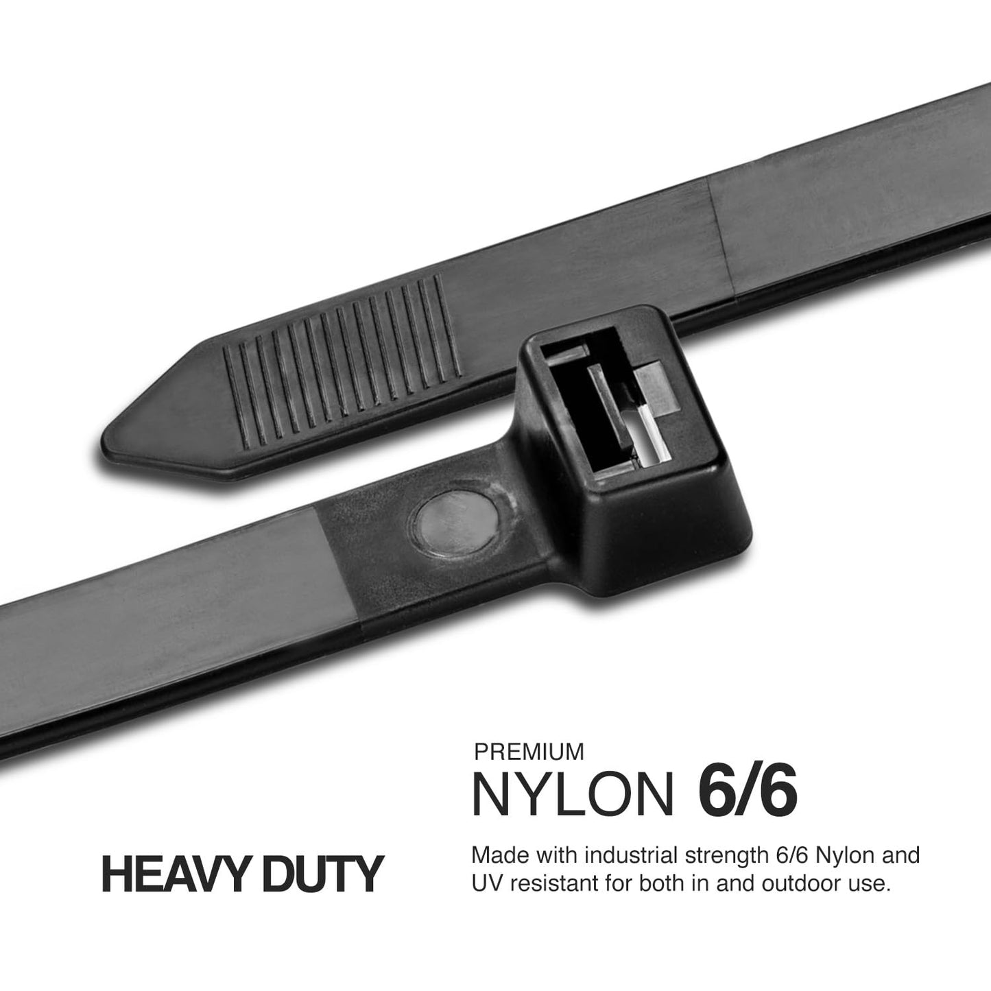 TR Industrial Ultra Heavy Duty Multi-Purpose UV Cable Ties (13.8")