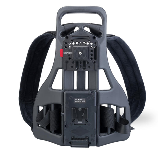 KOERTACOO Video Outdoor Live Broadcast Power Backpack Vest Mobile Outdoor Clip Pusher, V-Mount Battery Clip Power Output Power Supply, Suitable