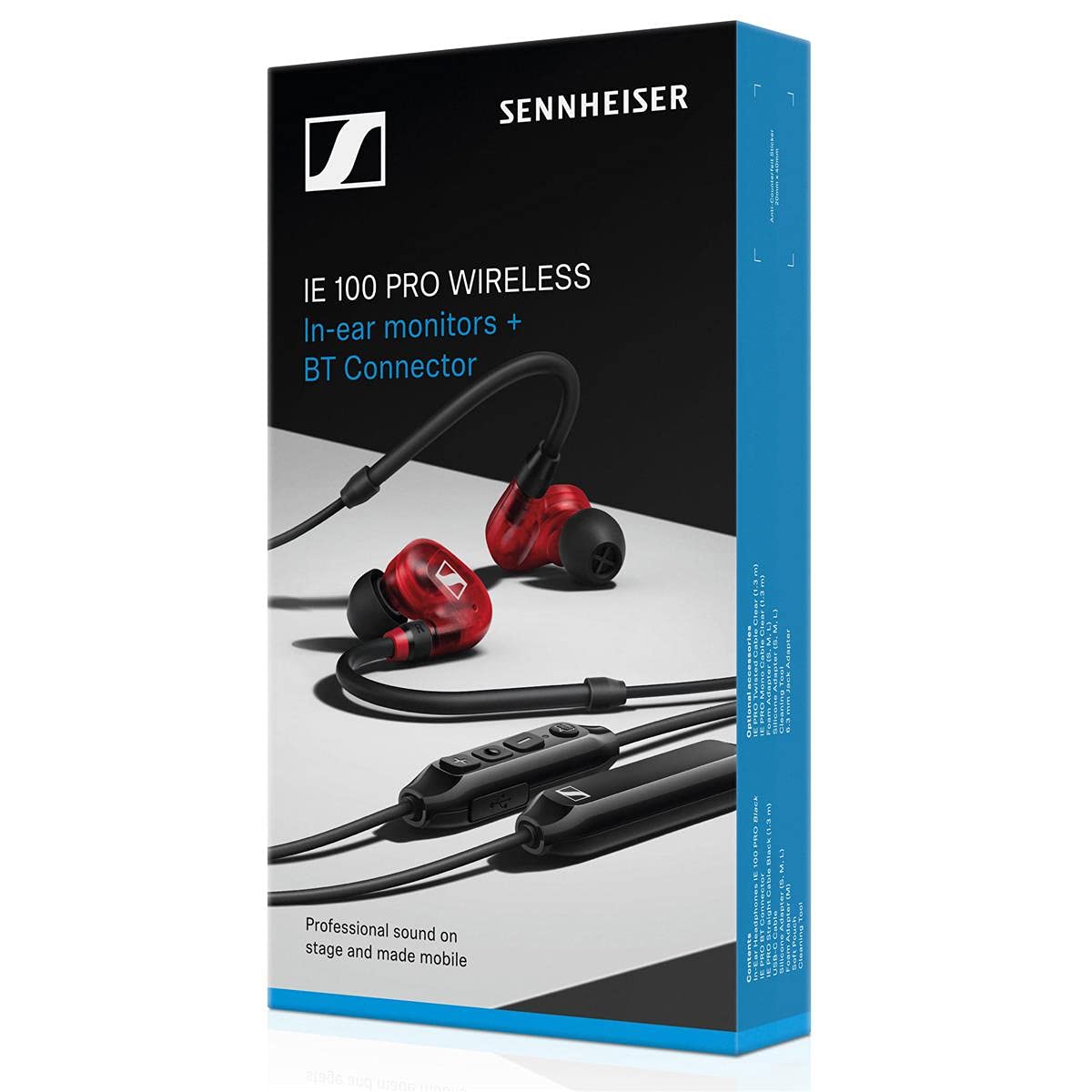 Sennheiser Pro Audio IE 100 Pro Wireless In-Ear Monitor, Red