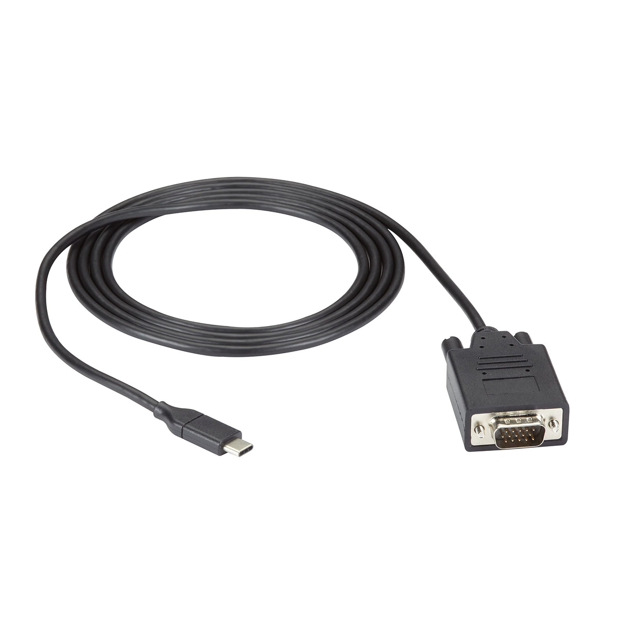 Black Box USB-C to VGA Adapter Cable, 1080p HD, 6ft