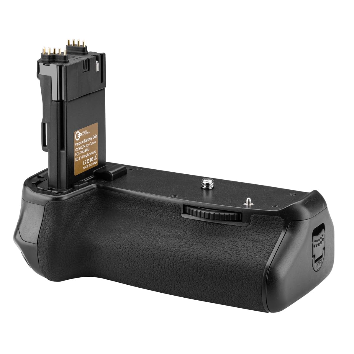 Green Extreme BG-E14 Battery Grip for Canon EOS 80D & 90D - Extended Battery Life, Vertical Shutter Control & Enhanced Ergonomics