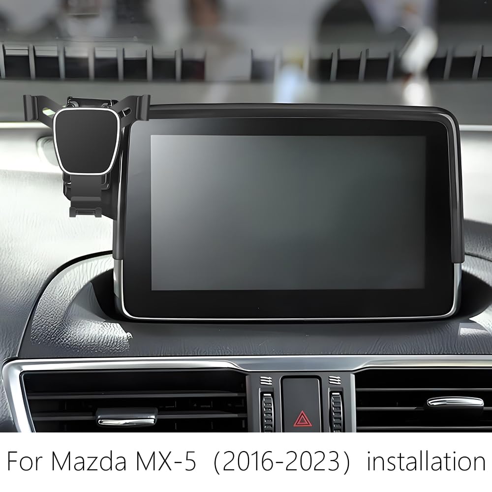Car Phone Holder For Mazda MX-5 Miata 2016-2023?Mazda CX-3 2016-2021?Mazda 3 2014-2016 ?Only 7-inch screen?Auto Accessories Bracket Interior Screen
