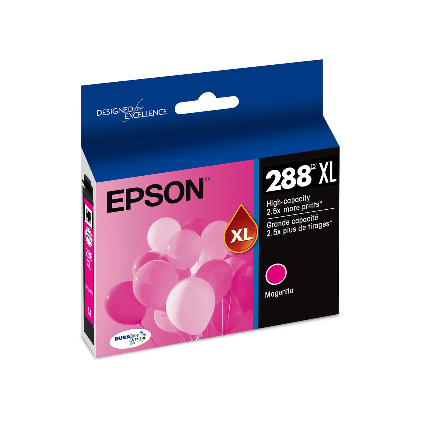EPSON 288 DURABrite Ultra Ink High Capacity Magenta Cartridge (T288XL320-S) Works with Expression XP-330, 430, 434, 340, 440, 446