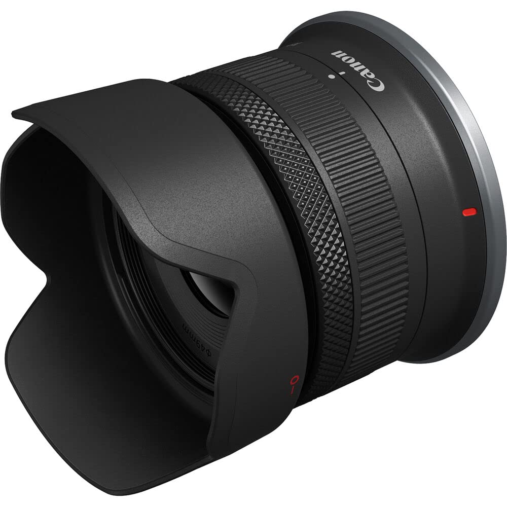 Canon RF-S 18-45mm f/4.5-6.3 is STM Lens with Filter kit + Cleaning Kit + Cap Keeper