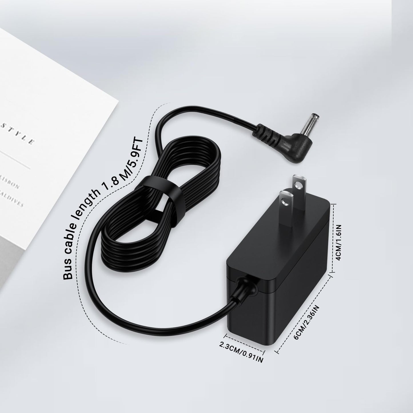 for vSeeBox Power Cord - Compatible with vSeeBox V5 Pro/ V3 Pro/ V3 Pro Plus/V3/ V2 Pro/ V1 Pro/vSeeBox Por Max/vSeeBox Elite - 5V 2A Charger Power…