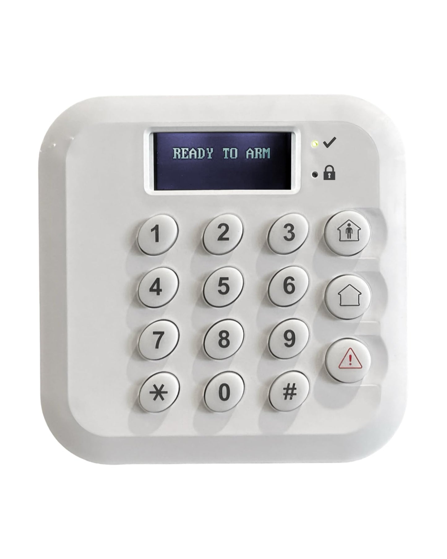 UNO5500RF Security Keypad with Graphic Display, Built-in RF Receiver, Full Message LCD Screen