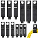 12 Pack Extension Cord Straps, DPISILYY Extension Cable Holder Hook And Loop Heavy Duty Wire Organizer For Garage Organization Camping RV Hose Storage
