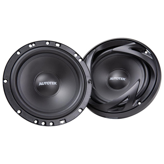 Autotek Street Machine SM65C 6.5 Inch 2-Way Car Audio Component Speaker System (Pair)
