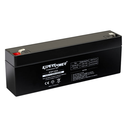 ExpertPower® 12 Volt 2.3 Ah Rechargeable Battery // EXP1223