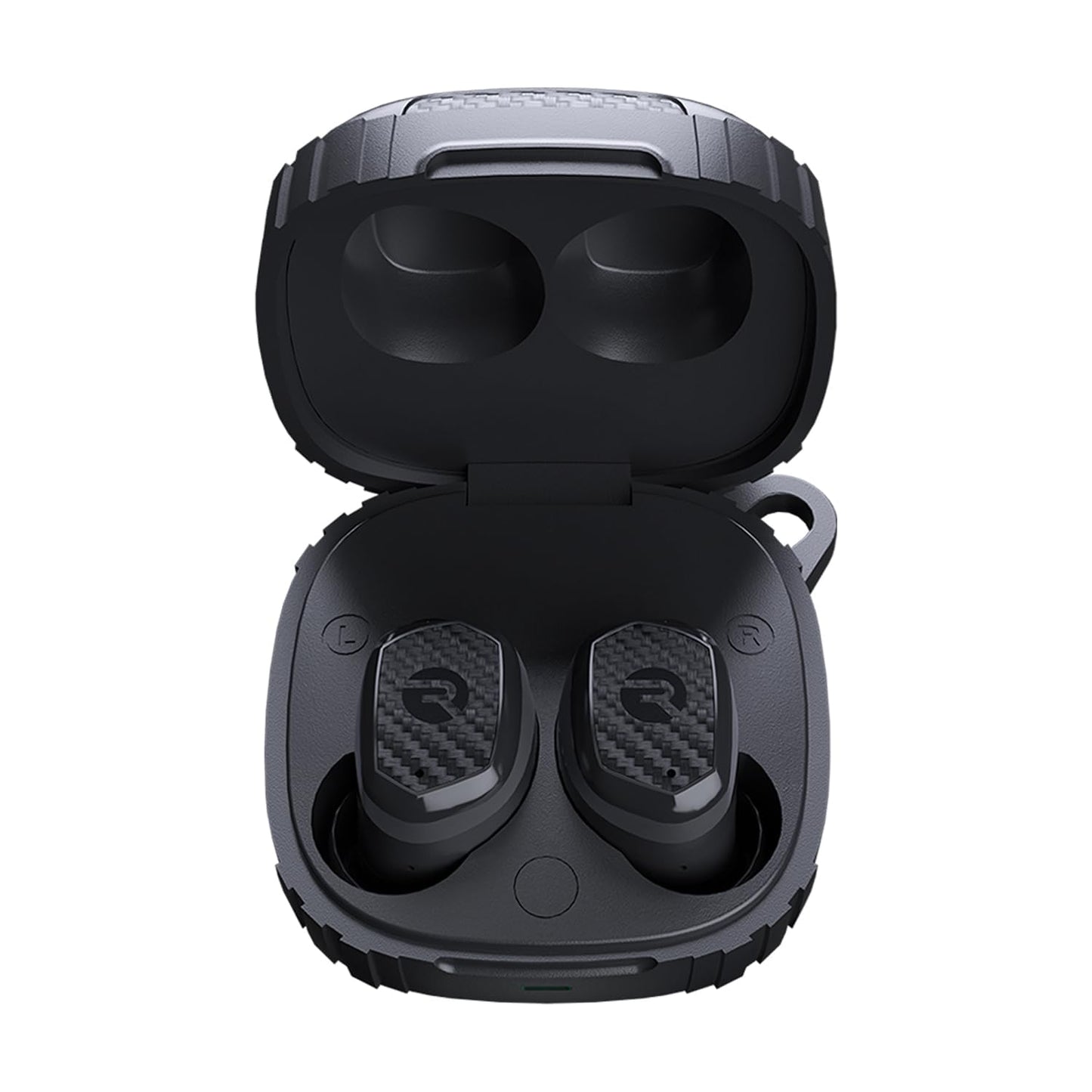 Raycon Impact Earbuds Military-Grade Impact Resistant, IP67 Bluetooth Earbuds with Stereo Sound, 90 Hours of Battery Life, Active Noise Cancellation