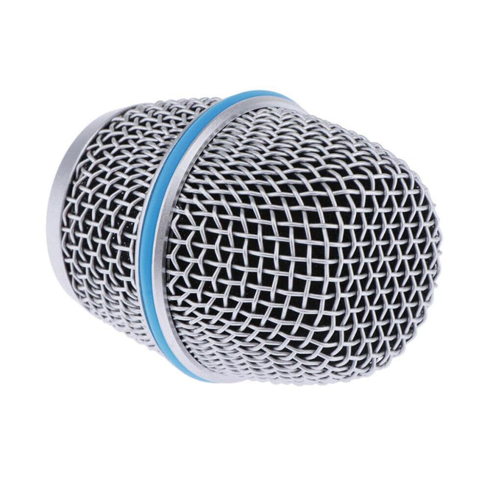 Replacement Microphone Grille Mic Grill Ball Head Mesh Fit For Shure Beta 87A (4PCS)