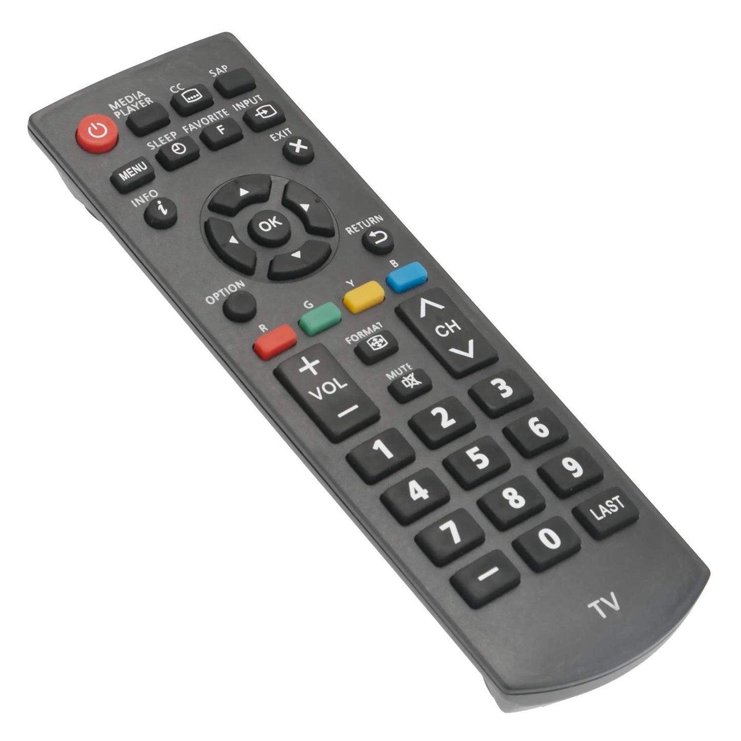 N2QAYB000820 Replace Remote Control fit for Panasonic Viera LCD LED Plasma TV TC-32A400U TC-39A400U TC-40A420U TC-50A400U TH-50LRU60 TC-L32B6X