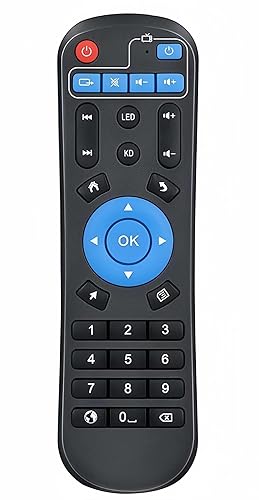 New Replacement Remote Control for Android TV Box T95, T95H,T95Q,T95MAX, T95Z Plus, T95K T95V T95U T95W Pro, T95 X2, Q Plus, X96, H96, MX1, MX10, T9
