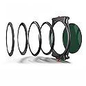 Kase K9 100mm Metal Square Filter Holder Kit Include 90mm Magnetic CPL Filter & 67/72/77/82mm Adapter Ring Compatible with Canon Nikon Lens & Lee