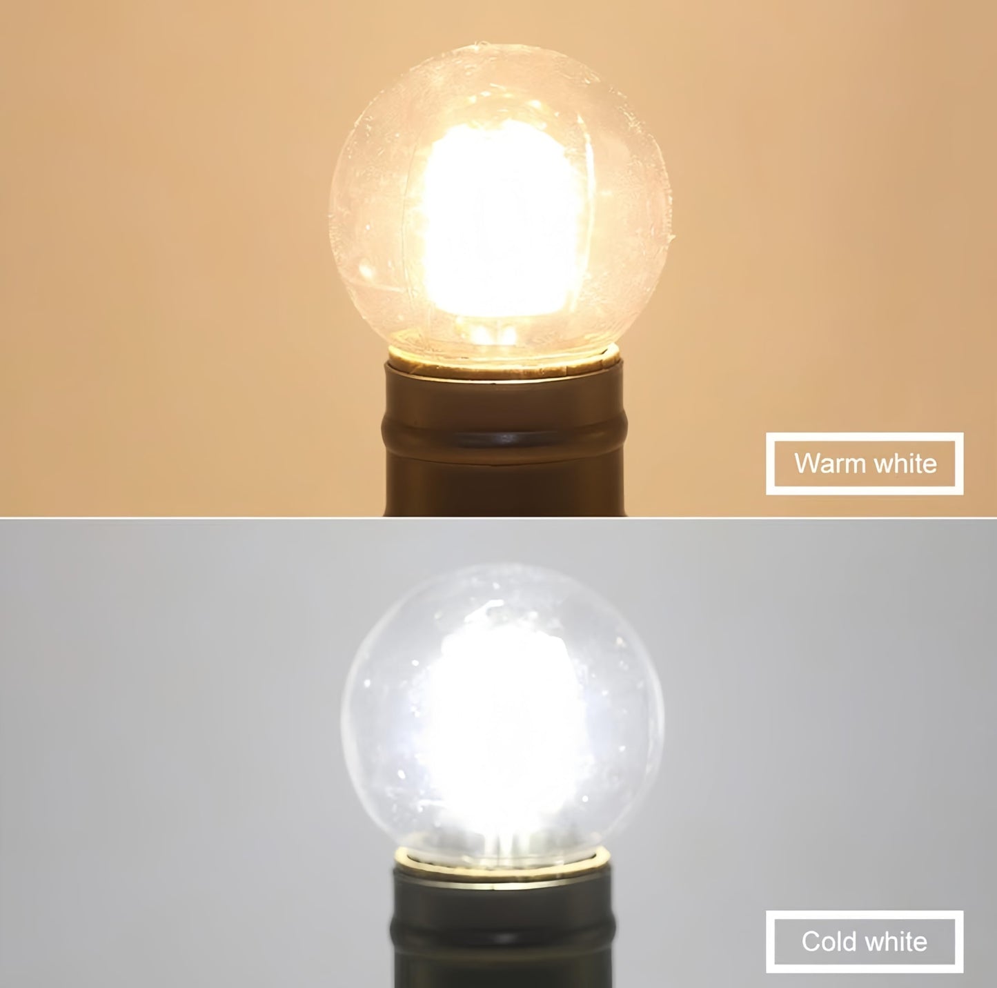 G45 LED Bulb G45 9W Mini Globe LED Bulb LED Candelabra Bulb for Ceiling Fan Decorative Lights, E26/E27 Medium Base,9W(60W