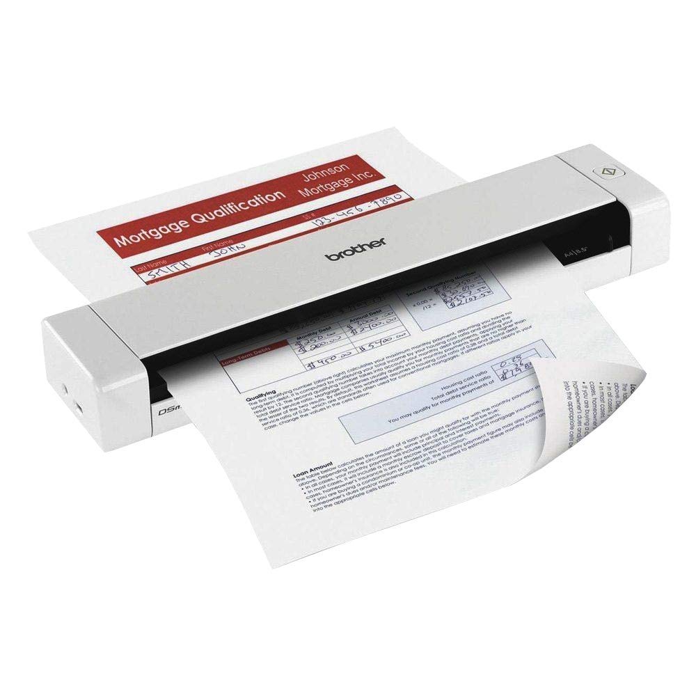 Brother DS-720D Mobile Color Page Scanner, White (DS720D)