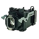 Jaspertronics™ OEM Lamp & Housing for The Sony KDF-46E2000 TV with Philips Bulb Inside