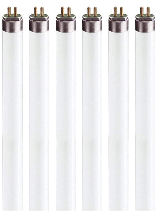 Circle (6 Pack) F13T5/CW - T5 Fluorescent 4100K Cool White - 21" Linear - 13 Watt T5 - Under the Counter Light Bulbs
