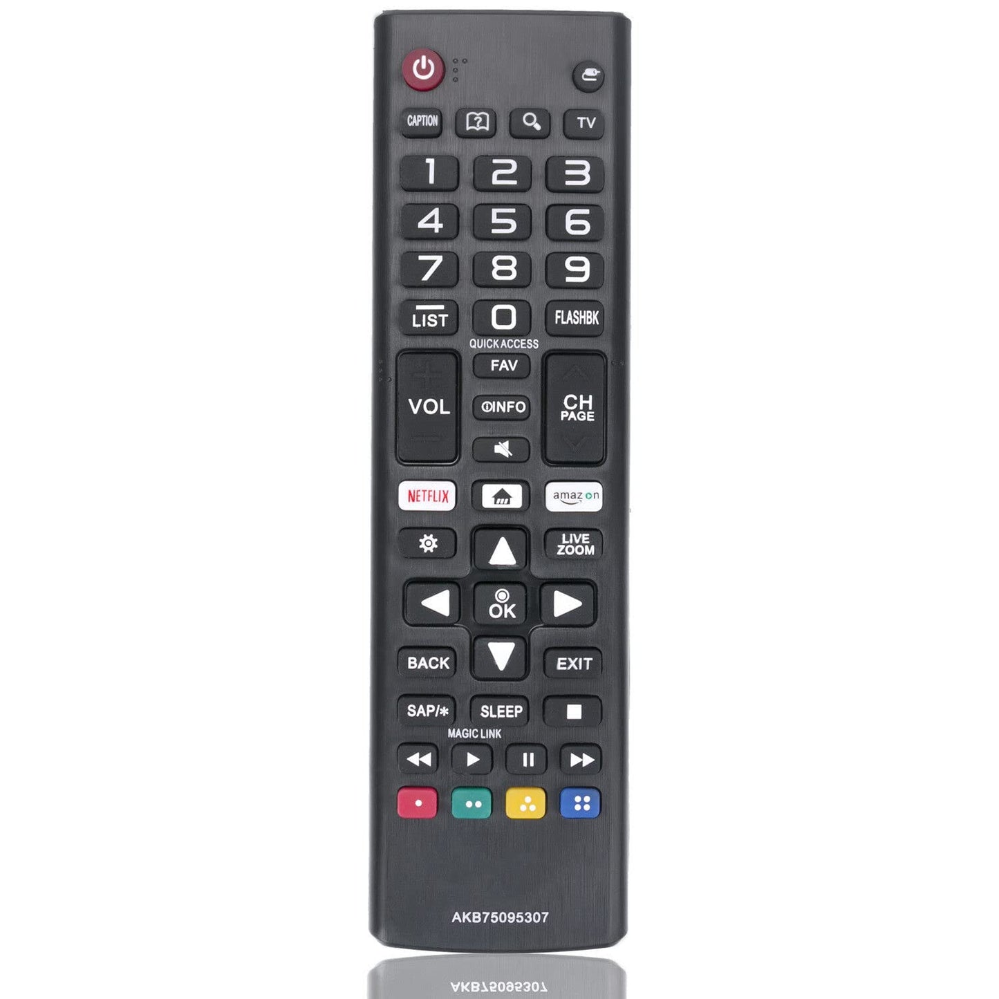 New AKB75095307 Remote Control Replace Compatible with L-G TV 32LJ550B-UA 32LJ550M-UB